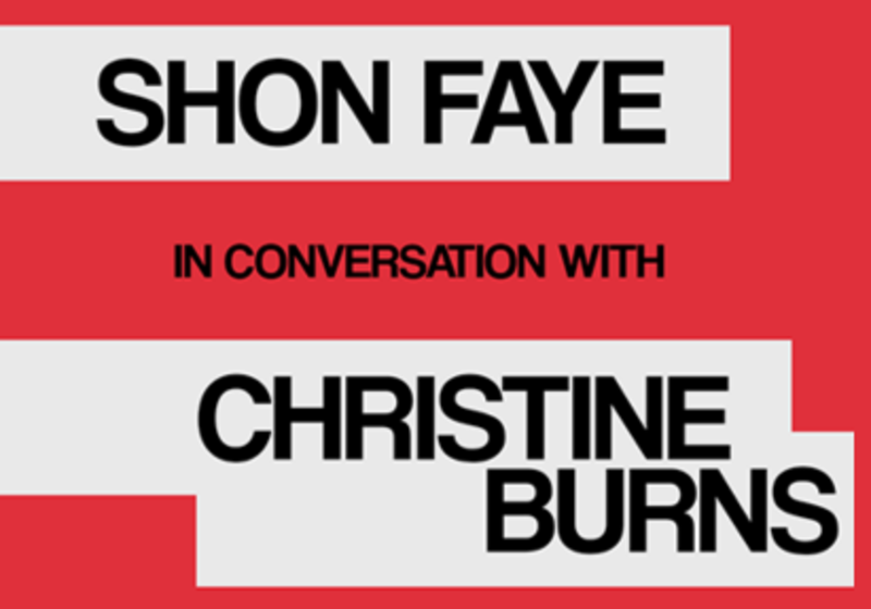 Shon Faye in Conversation with Christine Burns